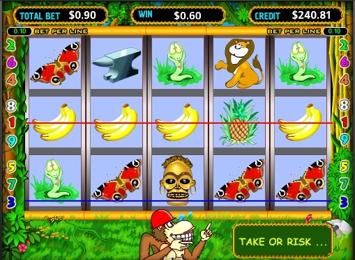 Automat do gier online Crazy Monkey