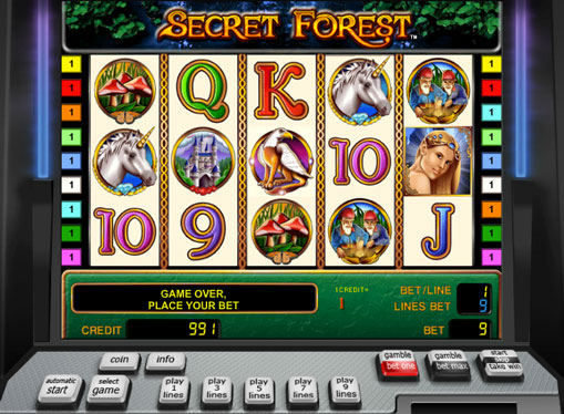Automat do gry Secret Forest graj za pieniądze