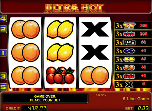 Automat do gry Ultra Hot
