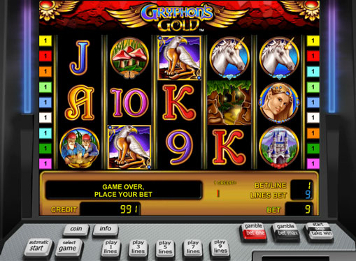 Gryphons Gold - automat do gier dla pieniędzy