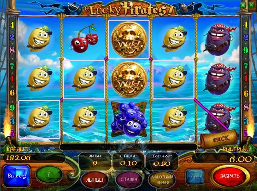 Maszyny do gier Lucky Pirates na pieniądze