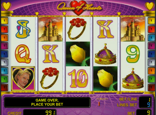 Queen of Hearts - automat do gier dla pieniędzy